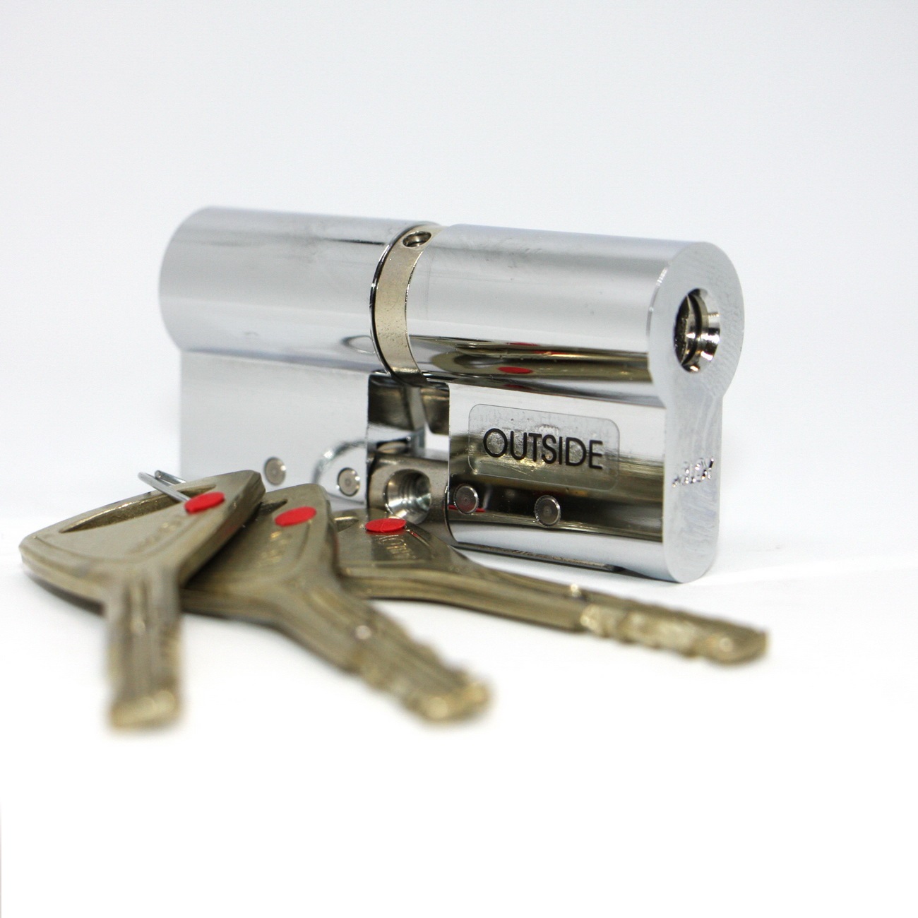 CY 322 T  chrome / цилиндр ключ+ключ от производителя Аблой