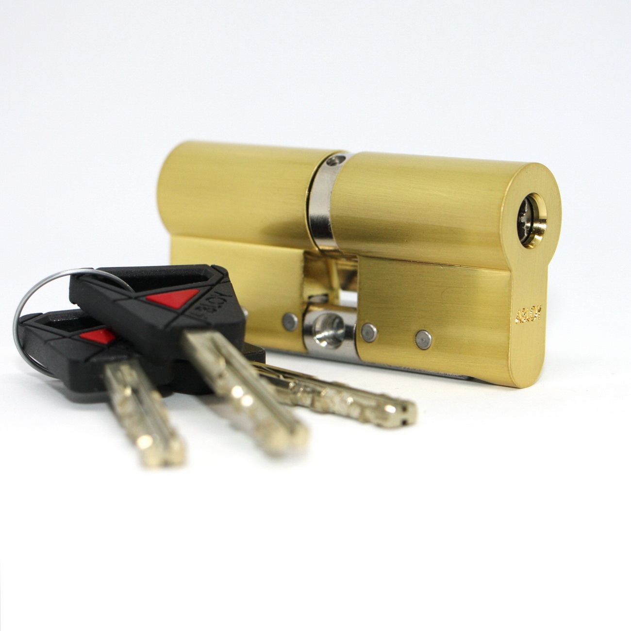 CY 322 U  bright brass/ цилиндр ключ+ключ от производителя Аблой