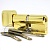 CY 333 N  bright brass/ цилиндр ключ+поворотная кнопка (закаленная сталь) от производителя Аблой