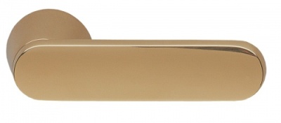 DH012  MS/KILA латунь полированная и покрытая лаком/ ручка дверная с возвратной пружиной от компании Аблой за 27 174 руб.