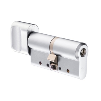 CY 333 U  chrome / цилиндр ключ+поворотная кнопка (закаленная сталь) от компании Аблой за 30 702 руб.