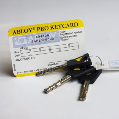 Заготовка ключа DISKLOCK / Ключ от компании Аблой за 1 200 руб.