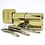 CY 323 U  bright brass/ цилиндр ключ+поворотная кнопка от производителя Аблой