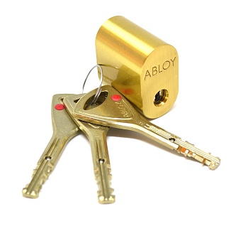 CY 201 T  satin brass/ цилиндр овальный от производителя Аблой