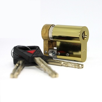 CY 321 U  satin brass/ цилиндр односторонний от производителя Аблой