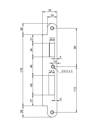 EA 328   / запорная планка