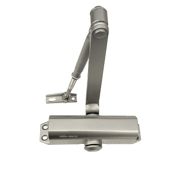 Assa Abloy DC 103---EV1  с рычажной тягой silver  / доводчик для внутр и наружн дверей  до 80кг от производителя Аблой